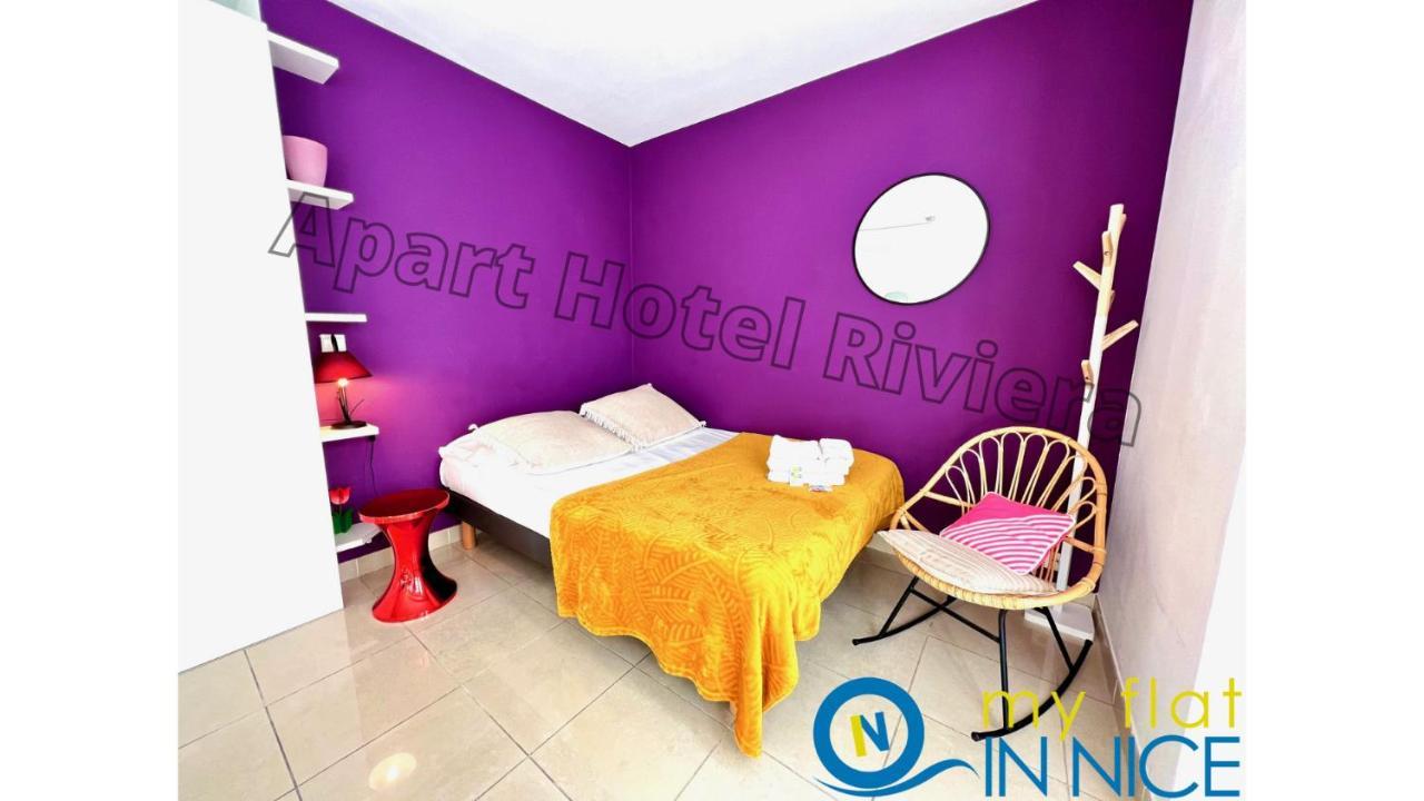 Aparthotel Riviera - Nice Cote D'Azur - Grimaldi Ac - Promenade Des Anglais 外观 照片