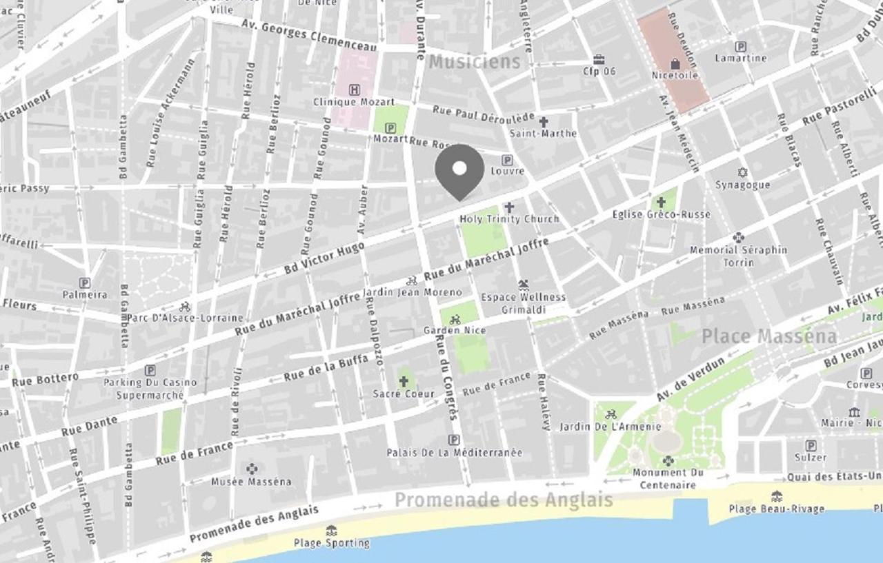 Aparthotel Riviera - Nice Cote D'Azur - Grimaldi Ac - Promenade Des Anglais 外观 照片